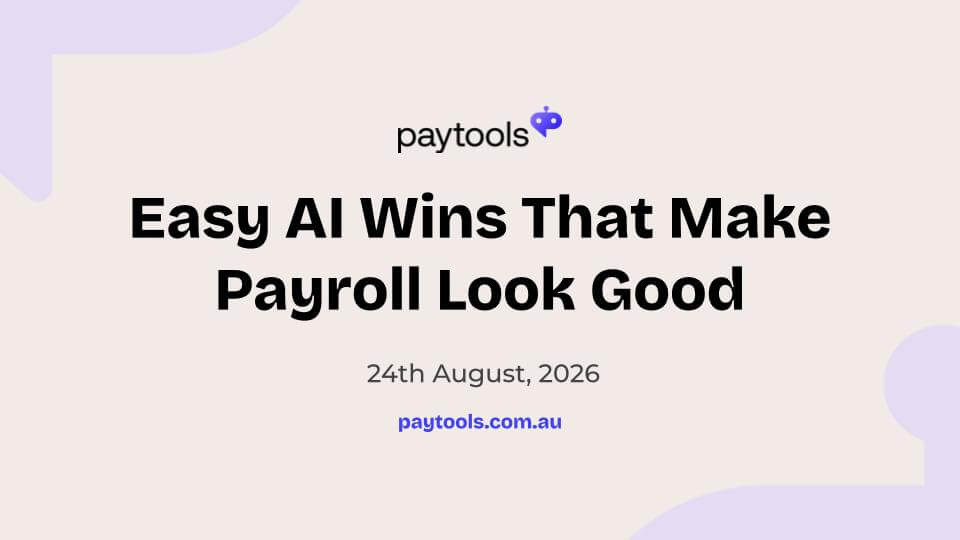 Easy AI Wins That Make Payroll Look Good