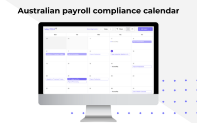 Australian payroll compliance calendar [critical dates]