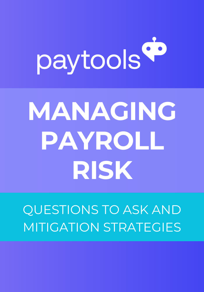 Payroll risk whitepaper cover
